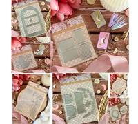 Nouvelles timbres français 2026 sur le thème de la pâtisserie et des dinosaures pour le scrapbooking DIY, la création d'albums photo et la décoration artisanale dies-20