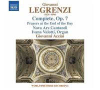 Nova Ars Cantandi Valotti Acciai - Compiete 7 [Compact Discs]