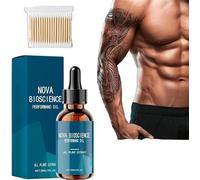 Nova Bioscience Performance Huile pour homme, gouttes de nutrition de croissance masculine, complexe Nova Bioscience (1 pièce)