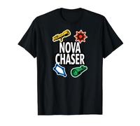 Nova Chaser Astronomy Telescope Stargazing Gear T-Shirt Graphique avec Valeur