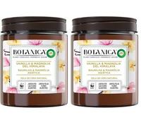 NOVA ENGEL Botanica Vela Vanilla & Himalayan Magnolia 205 Gr (Lot de 2)
