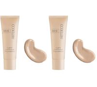 NOVA ENGEL Light Luminous Foundation Neutral-Natural Chiffon 25 Ml (Lot de 2)