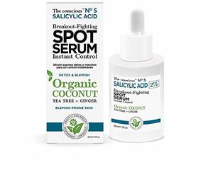 NOVA ENGEL Salicylic Acid Breakout-Fighting Spot Serum Organic Coconut 30 Ml