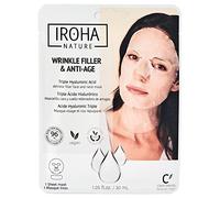 Iroha Masque Tissu Visage Et Cou Hyaluronique Anti-Âge 1 Pièce