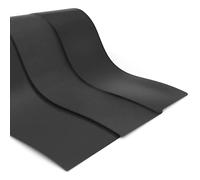 NOVA FORMA Plaques en Caoutchouc NR/SBR - Bandes en Caoutchouc vendues au mètre - Tapis en Caoutchouc Disponible en 8 épaisseurs pour protéger et isoler Les sols - Épaisseur 2 mm, 120 x 200 cm