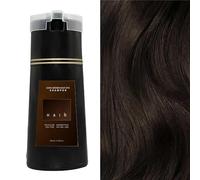Nova Hair Dye Shampoo | Hair Color Shampoo for Gray | Hair Instant Hair Dye Shampoo Hair Coloring in Minutes Natural and Long lasting colour Hair Dye Shampoo for Men & Women (Dark Brown)