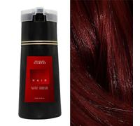 Nova Hair Dye Shampoo | Hair Color Shampoo for Gray | Hair Instant Hair Dye Shampoo Hair Coloring in Minutes Natural and Long lasting colour Hair Dye Shampoo for Men & Women (Red)