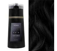 Nova Hair Dye Shampoo | Hair Color Shampoo for Gray | Hair Instant Hair Dye Shampoo Hair Coloring in Minutes Natural and Long lasting colour Hair Dye Shampoo for Men & Women (Black)