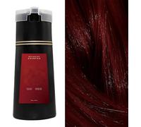 Nova Hair Instant Dye Shampoo, Formule Hydratante Douce, In Under 10 Minutes Without the Mess (Rouge,Pièces*1)