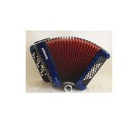 Hohner Nova II 40 - Accordéon chromatique à boutons - bleu (+ housse)