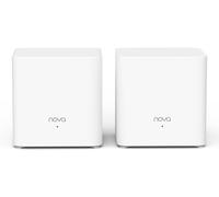 Nova Mesh MX3 (2 Packs) - AX1500 Intelligent Mesh Wi-Fi Repeater, Mesh Wi-FI with 2-3 Piece Coverage, Wi-Fi 6 Repeater with 2 Gigabit Ports per Unit, Easy Setup