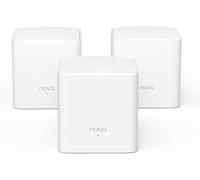 Nova Mesh Wifi System Mw5G \U2013 Couvre Jusqu'À 3500 M² \U2013 Système Maillé Wifi Ac1200 Pour Toute La Maison \U2013 Routeur Maillé Gigabit Pour 80 Appareils \U2013 Réseau Maillé Double Bande Pour