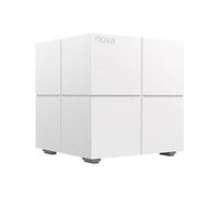 Nova MW6 - Système Wi-Fi (3 routeurs) - jusqu'à 6000 pieds carrés - maillage - GigE - Wi-Fi 5 - Bi-bande