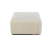 Nova - pouf modulable - en velours - Beige