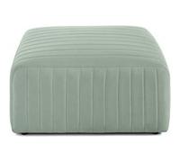 Nova - pouf modulable - en velours - Bleu Bleu G