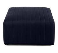 Nova - pouf modulable - en velours - Bleu marine