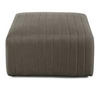 Nova - pouf modulable - en velours - Gris