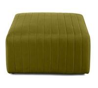 Nova - pouf modulable - en velours - Vert Olive