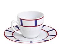 NOVA STYL Paire-tasse à café 22 asque Bleu