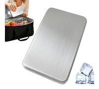 Nova Transit - Briques de refroidissement compactes - 12,7 x 7,6 x 1,6 cm - Glace en acier inoxydable avec cœurs réutilisables, modules de congélation Arctic pour le contrôle des boissons, kit