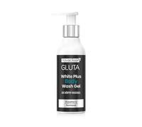 Novaclear Gluta White Plus Gel douche avec glutathion, extrait de réglisse, panthénol et vitamine E. Éclaircit et unifie le teint de la peau, réduit les taches brunes, l'éclat de la peau 200 ml