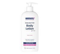 Novaclear Lotion corporelle au beurre de karité pour peaux sensibles 500 ml, avec Alo Vera, huile d'amande et huile de noix de coco, calme la peau et soutient l'équilibre de la peau