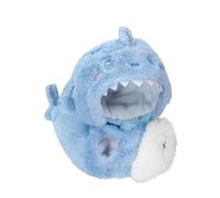 Novadex Vêtements pour poupées de 17 cm, compatible avec Labubu, joli sweat à capuche avec accessoires pour collectionneurs (requin bleu)