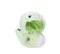 Novadex Vêtements pour poupées de 17 cm, joli sweat à capuche avec accessoires pour collectionneurs (sans poupée) (dinosaure vert)