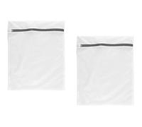 NOVAGO 2 Filets de Lavage sac de lavage Blanc taille M (40x50 cm)