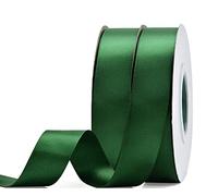 2 Rouleaux De Ruban Satin Pour Vos Cadeaux Et Décoration Vert [ Largeur 2 Cm ]