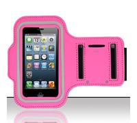 NOVAGO Brassard de Sport néoprène avec Bande Scratch, Bandes réfléchissantes et Poche à clé Compatible avec iPhone 15/14/13/12/11/10,S25/S24/S23/S22/S21/S20,Huawei P40/P30/P20/P10
