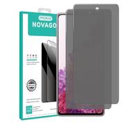 NOVAGO compatible ave Samsung Galaxy S20 FE 4G/5G - 2 Films Protection Écran Anti-Espion en Verre Trempé - Confidentialité, Anti-Rayures et Compatible Coques