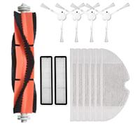 NOVAGO compatible avec aspirateur robot laveur Dreame D9/D9 Mistral/Robot Vacuum D9 Pro/D9 Max/ L10 Pro - (1 Brosse Principale +2 filtres+ 4 brosses latérales et 6 serpillères) (lot de 13 pièces)