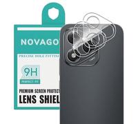NOVAGO Compatible avec Honor 400 Lite 5G - Lot de 2 Films Protection Caméra - Verre Trempé Résistant pour objectifs/lentille Arrière, Anti-Rayures, Haute Définition