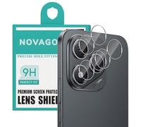NOVAGO Compatible avec Honor 400 Lite 5G - Lot de 2 Kits Protection Caméra Arrière - Anneaux Individuels Verre Trempé Anti Rayure Haute Définition