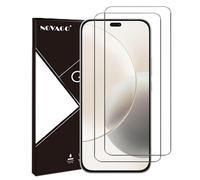 NOVAGO Compatible avec Honor 400 Lite 5G -Pack de 2 Films Protection écran en Verre trempé Solide 9H (Transparent), ne Couvre Pas la totalité de l'écran