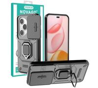 NOVAGO Compatible avec Honor 400 Pro - Coque de Protection Renforcée Antichoc avec Anneau Support Rotatif (Bague) et Fonction Béquille