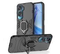 NOVAGO Compatible avec Honor 90 Lite 5G - Coque Résistante Anti Choc avec Anneau Bague Anti Chute/béquille