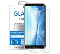 NOVAGO Compatible avec Honor View 10 -Pack de 2 Films Protection écran en Verre trempé Solide 9H (Transparent, Compatible Coque)