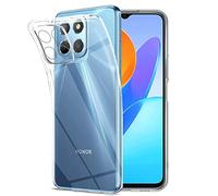 NOVAGO Compatible avec Honor X8 5G et Honor X6 4G et Honor 70 Lite 5G - Coque arrière Transparent en TPU Gel Souple Solide Anti Choc