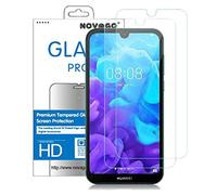 NOVAGO Compatible avec Huawei Honor 8S / Y5 2019 - Pack de 2 films verre trempé protection écran résistant