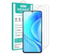 NOVAGO Compatible avec Huawei Nova 11i/Nova Y70/Nova Y70 PLUS - Pack de 3 Films de Protection d'Écran en Verre Trempé Transparent Dureté 9H