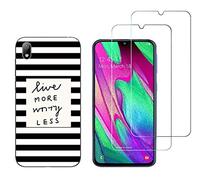 NOVAGO Compatible avec Huawei Y5 2019/Honor 8S (Pack 3 en 1) Coque Souple et Solide Transparente + 2 Films en Verre trempé résistants Anti Casse écran (Films Plus Petits Que l'écran) -Rayures