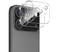 NOVAGO Compatible avec iPhone 17 Pro - Lot de 2 Films vitre Protection Verre trempé résistant pour la partie caméra/Lentille