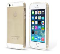 NOVAGO Compatible avec iPhone 5, iPhone 5S, iPhone Se (2016) - Coque Gel Souple incassable et Solide de qualité (Transparente)