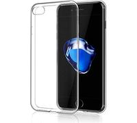 NOVAGO Compatible avec iPhone 7 Plus, iPhone 8 Plus Coque Transparente en Gel Souple Solide Anti Choc
