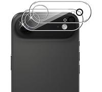 NOVAGO Compatible avec iPhone Air/iPhone 17 Air - Lot de 2 Films vitre Protection Verre trempé résistant pour la partie caméra/Lentille