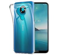 NOVAGO Compatible avec Nokia 3.4 - Coque Transparent en Gel Souple Solide