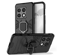 NOVAGO Compatible avec OnePlus 10 Pro 5G - Coque Résistante Anti Choc avec Anneau Bague Anti Chute/béquille