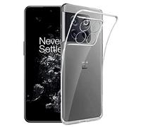 Compatible Oneplus 10t 5g (1+ 10t 5g) - Coque Arrière Transparente En Silicone Souple Et Solide [Novago]